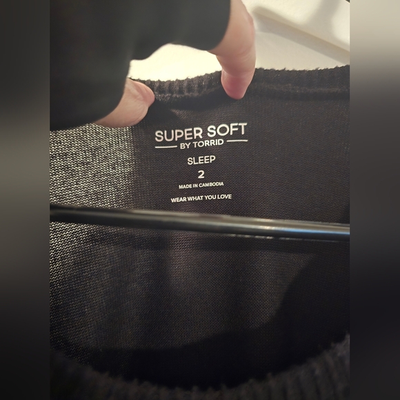 Torrid Super Soft Black Witch Please Sweater - Picture 2 of 3